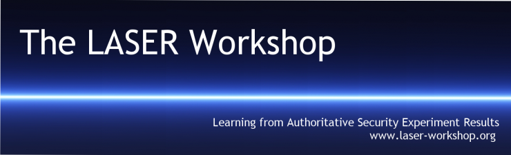 The 2013 LASER Workshop: Learning from Authoritative Security Experiment Results